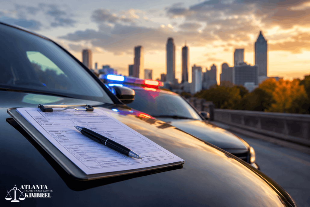 first speeding ticket in Georgia